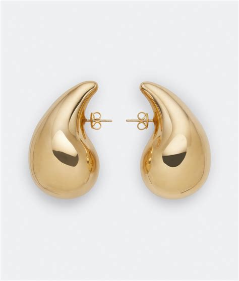 bottega veneta gold earrings dupe